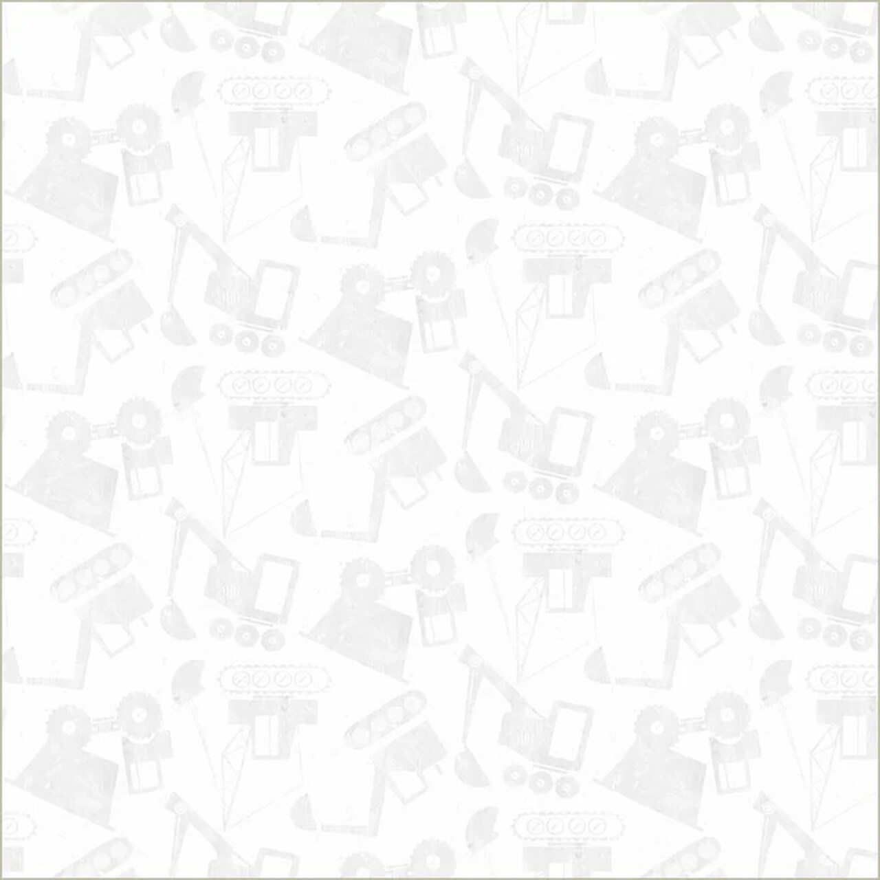 Fabric Windham Cloud Load by Load Diggers & Dozers by the Quarter Yard 54943-6